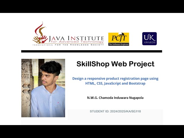 Task 12 |  Design a responsive product registration page using HTML, CSS, JavaScript and Bootstrap