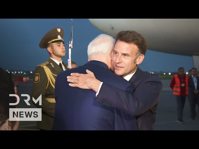 Macron Welcomed by Armenian President & Deputy PM in Yerevan for EU Political Community Summit |AC1N