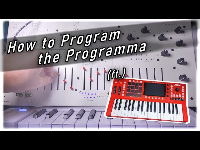 How to Program the Programma 900 - Patch from Scratch