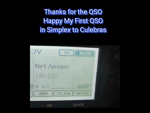 My First QSO in Simplex to Culebra. Thanks KP3RE for the Activation of Park K-9690 Thanks 73!!!