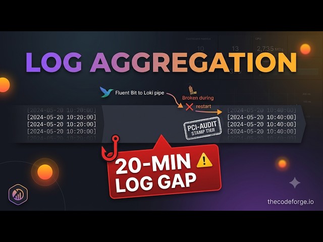 A 20-Minute Log Gap During a PCI Audit — Log Aggregation Best Practices