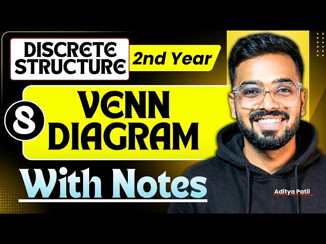 Venn Diagram (Part-3) | Discrete Structure/Mathematics RGPV B-Tech 3rd sem 2nd Year