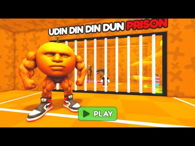 UDIN DIN DIN DUN PRISON RUN! (Obby) Roblox Gameplay Walkthrough No Death 4K