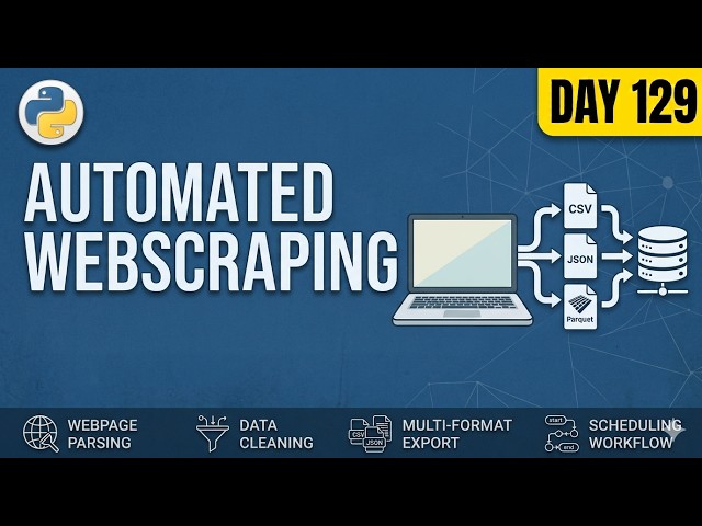 Python Data Extraction Project | Web Scraping, Data Storage & File Handling | Day 129