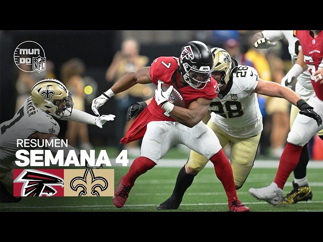 Atlanta Falcons vs. New Orleans Saints | Semana 4 - Temporada NFL 2026 | Resumen en español