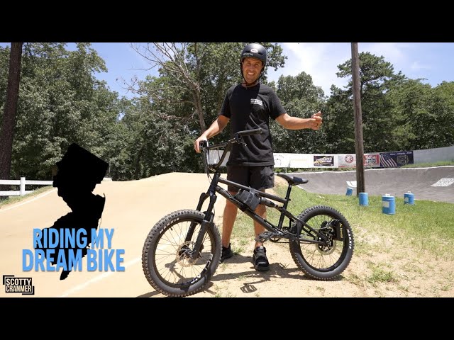 Riding My New Full Suspension Electric BMX Bike!