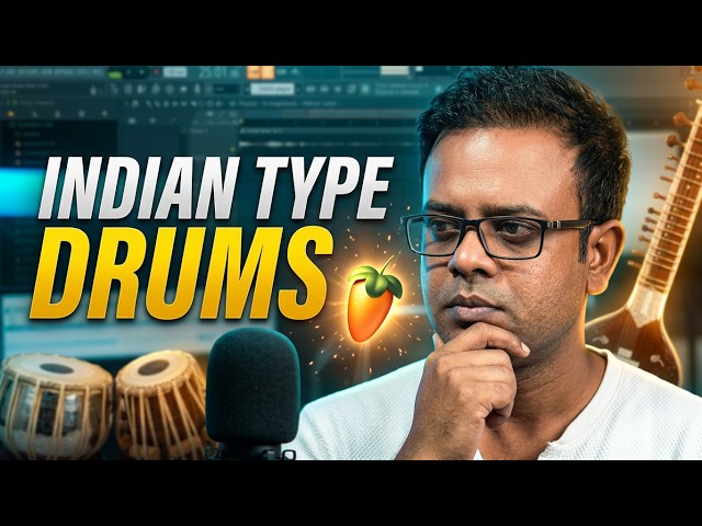 How To Make Indian Type Drums - In 5 Minute FL Studio Tutorial