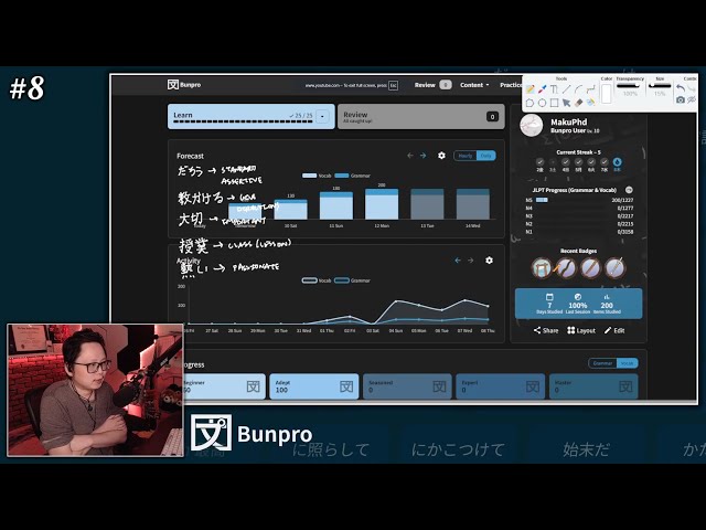 MAKU LEARNS: Bunpro - Day 8