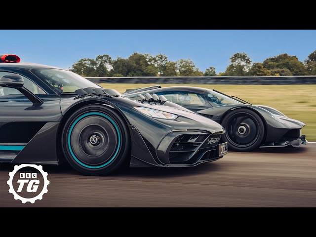 Aston Martin Valkyrie vs Mercedes AMG One! | 4K