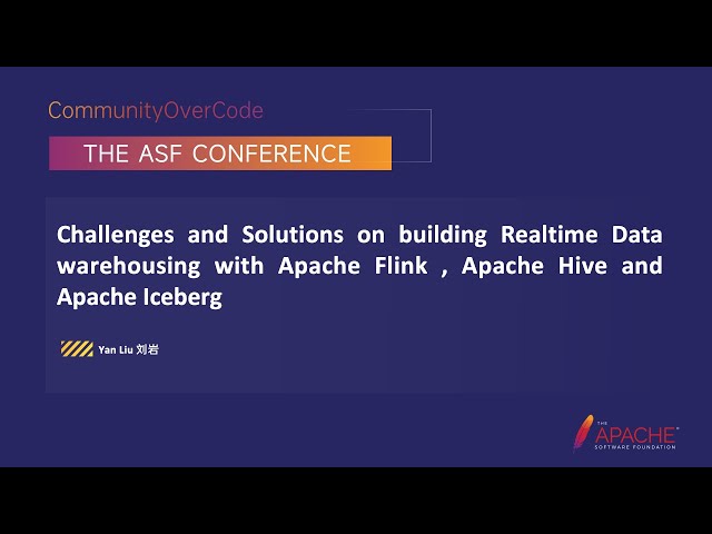 Challenges And Solutions On Building Realtime Data Warehousing With Apache Flink , Apache Hive An...