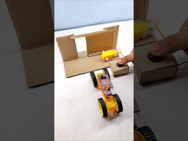 "DIY Electric Gate Using DC Motor – Simple and Easy Project"