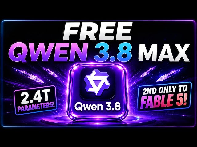 🔥 How to Use Qwen 3.8 Max for FREE (Complete Guide)