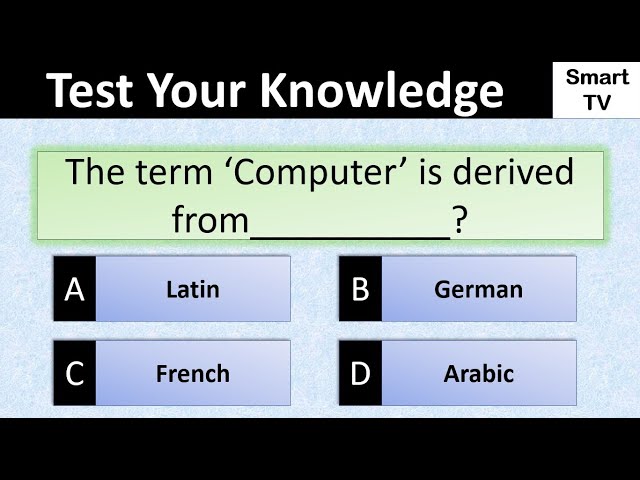 Basic Computer MCQs | Senior Auditor Test Preparation