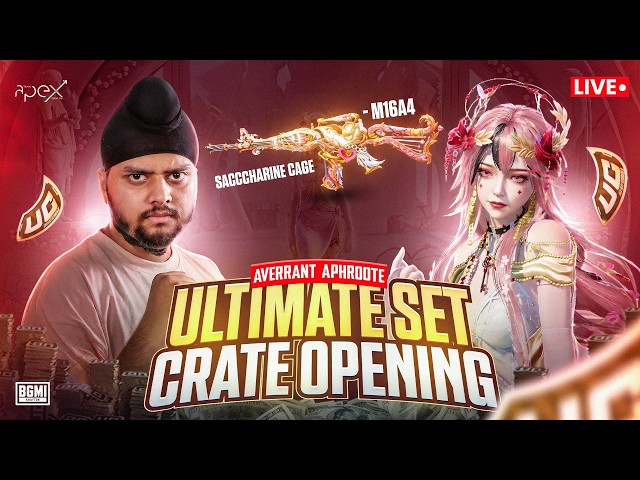 50000 UC ULTIMATE SET CRATE OPENING WITH KIO | APEX GAMING