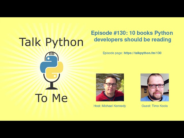 #130: 10 books Python developers should be reading