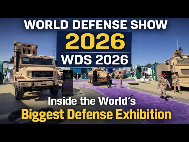 WDS 2026 Full Day Coverage Inside the World’s Biggest Defense Exhibition Saudia Arabia