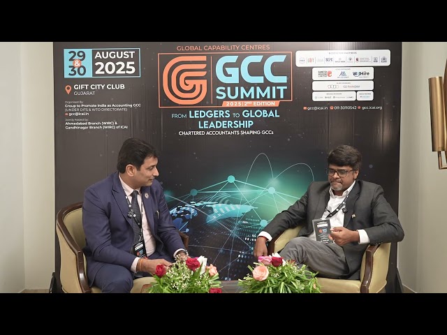 GCC Summit Ahmedabad 2025 | Podcast with CA. Sudesh Jain, COO – GCC, Adani Group