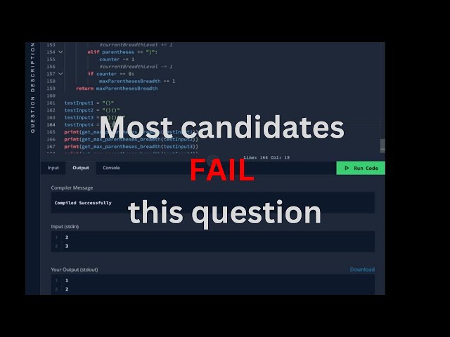 Must know Leetcode question | SWE Interview #14