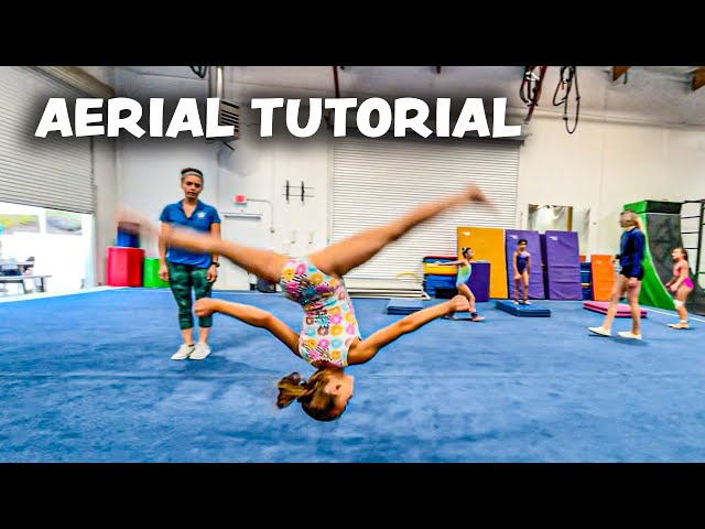 How to do an Aerial (Gymnastics Tutorial)