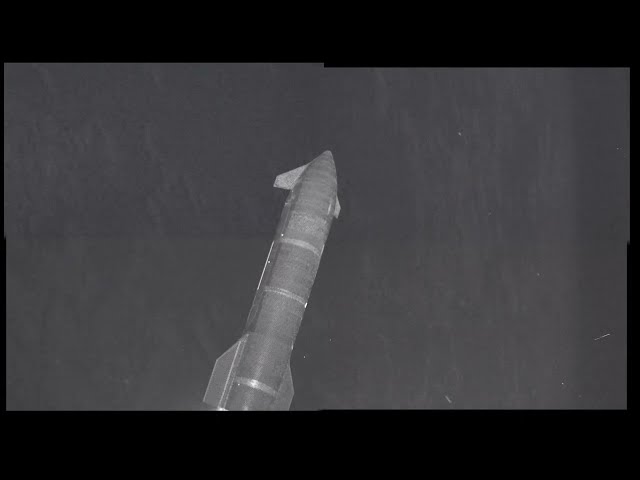 SpaceX Shares View of Starship in space from a Starlink V3 satellite on Flight 13