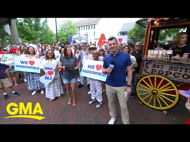 'GMA' visits Haddonfield, New Jersey
