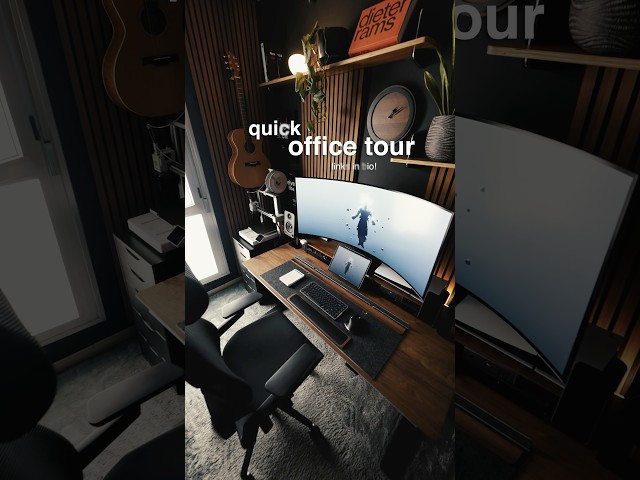 quick tour of my home office! #setup #shorts