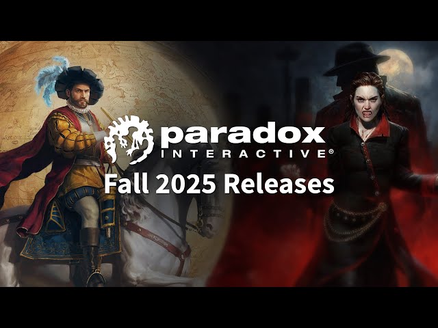 Paradox Fall 2025 Releases | Don't miss a beat!