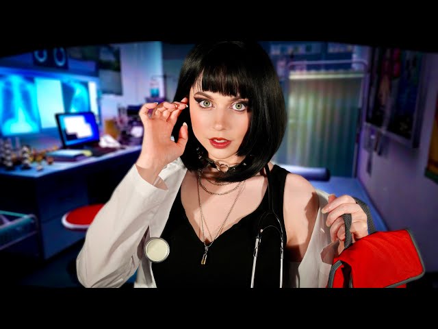ASMR Suspicious Goth Doctor Is Obsessed With You 💉 Medical Roleplay, Personal Attention