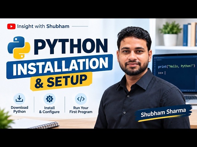 Python Installation & Setup in Hindi | Zero to Hero | Complete Course