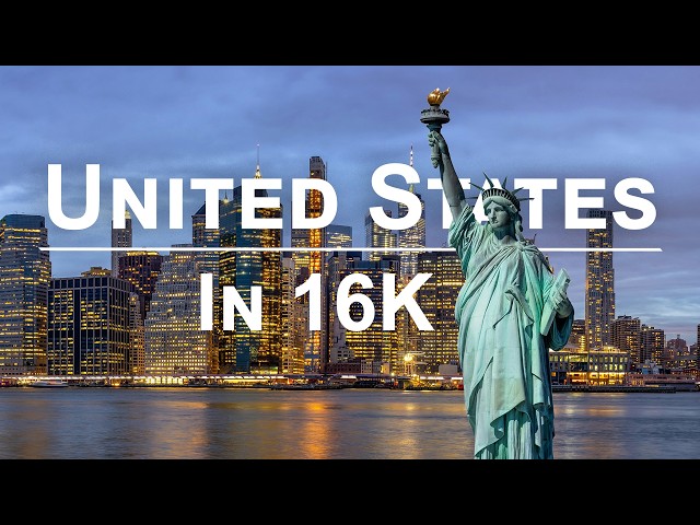 USA in 16K Hyper ULTRA-HD |  The Land of Trillions !