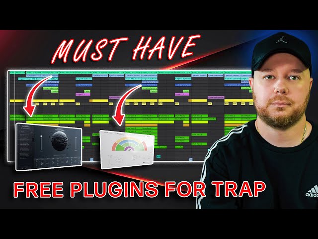 Making a Trap Beat from Scratch Using ONLY Free Plugins (2026 Ableton Live Tutorial)