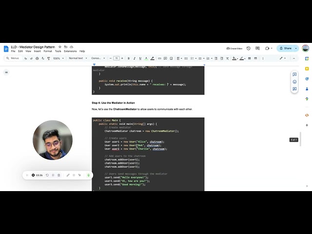 Mediator Design Pattern in Java: Real-World Example Explained!