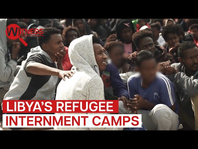 Libya: Inside the Mediterranean's Inhumane Refugee Camps | Witness