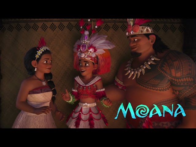 🌊 Moana - Where You Are [Audio Version with Movie Scene + Lyrics on subtitles]