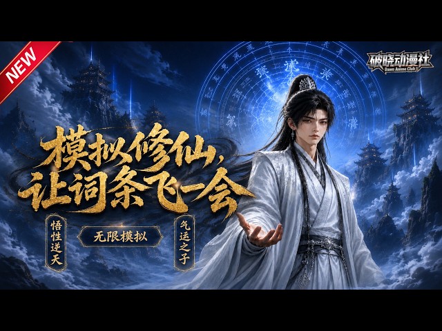 MULTISUB📢新番上线《模拟修仙，让词条飞一会》#最新漫剧 #漫剧合集 #一口气看完 #动漫 #anime #AI漫剧 #破晓动漫社