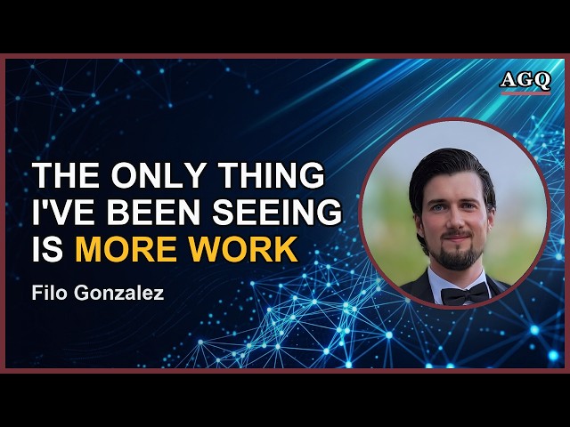 The Only Thing I've Been Seeing Is More Work | Filo Gonzalez