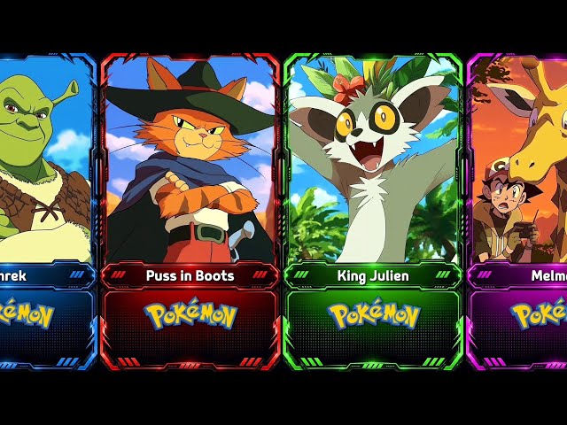 Dreamworks Character X Pokemon | Pokemon
