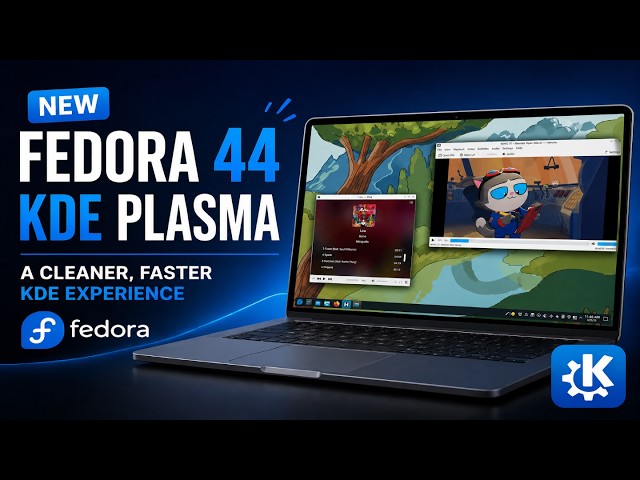 Fedora 44 KDE Plasma is Just Born — Latest KDE Plasma Desktop with Wayland