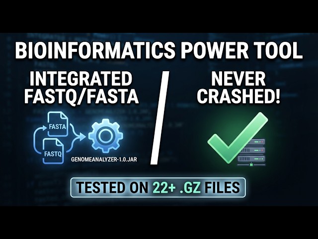 Bioinformatics GenomeAnalyzer fasta fastq Integrated