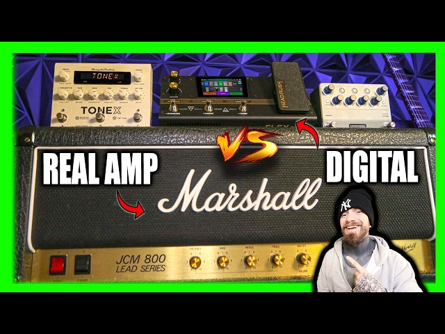 WHAT SOUNDS BETTER: REAL AMP OR DIGITAL AMPS?