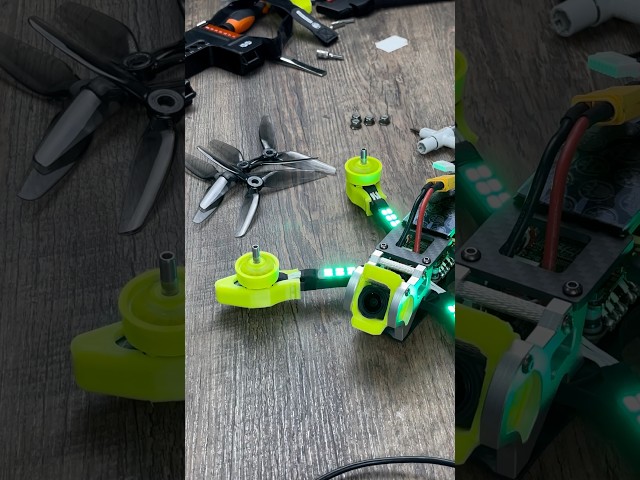 Neon Green Build & Motors | Clean TanQ Build 🔥#shorts