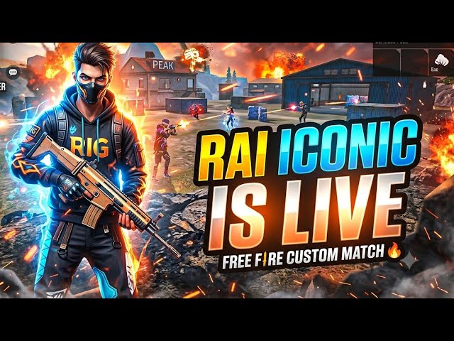 FREE FIRE LIVE CUSTOM ROOM | FF LIVE GIVEAWAY ? 😉 ❤️ #freefirelive #ff #fflive #fflivetournament