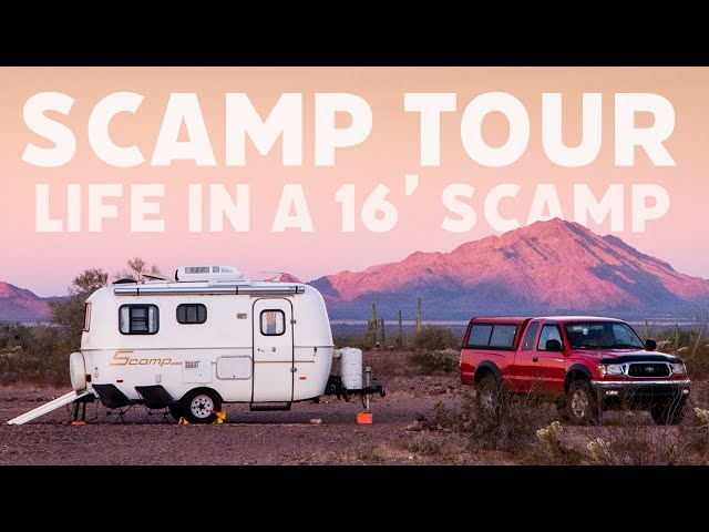 Scamp 16' DELUXE Model Tour | Our Home