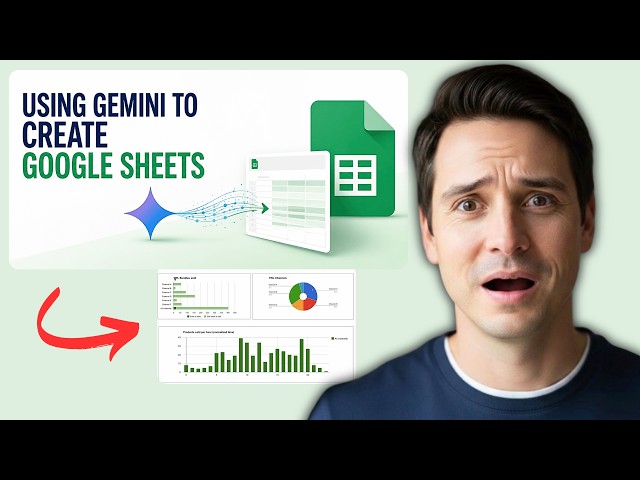 How to Use Google Gemini to Create a Google Sheets Dashboard (2026 Full Guide)
