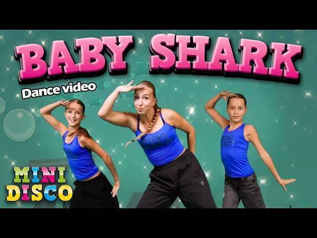 Baby Shark 🦈 | Learn the Dance 💃 | Minidisco