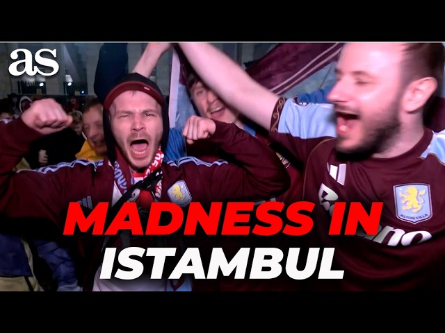 ABSOLUTE MADNESS: ASTON VILLA FANS GO WILD After Winning the EUROPA LEAGUE