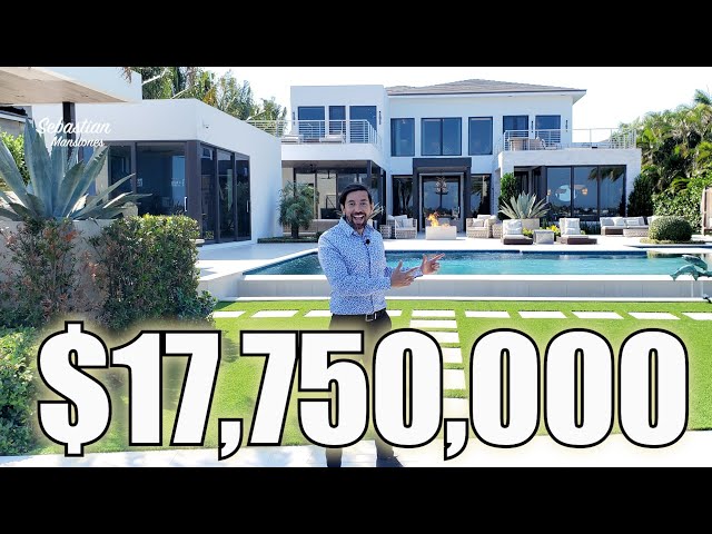 $17.7 million mansion for sale. It has over a million dollars in furniture and art.