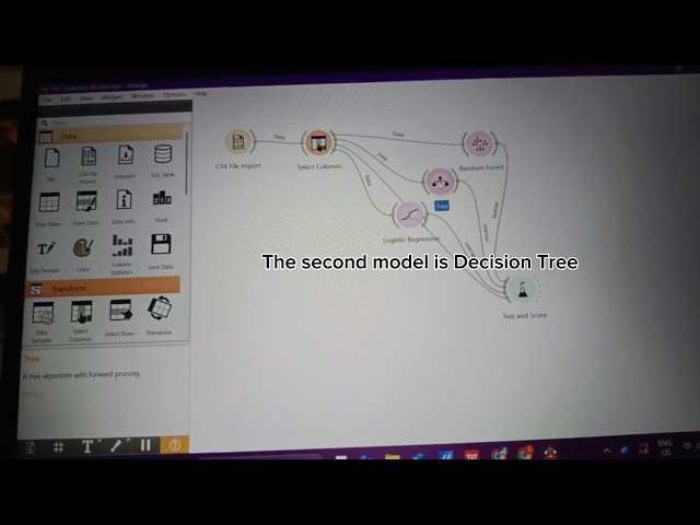 Diabetes Prediction Using Orange Data Mining and the PIMA Dataset – FYP 2 101638