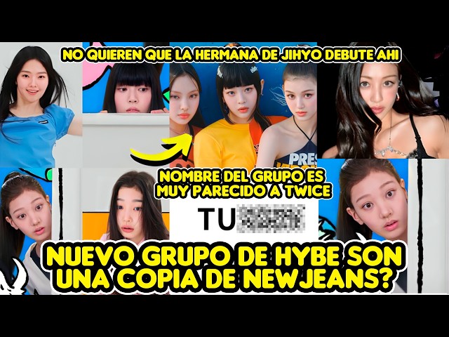 IS HYBE’S NEW GROUP A NEWJEANS COPY? + JIHYO’S SISTER DEBUTS AND NAME SIMILAR TO TWICE