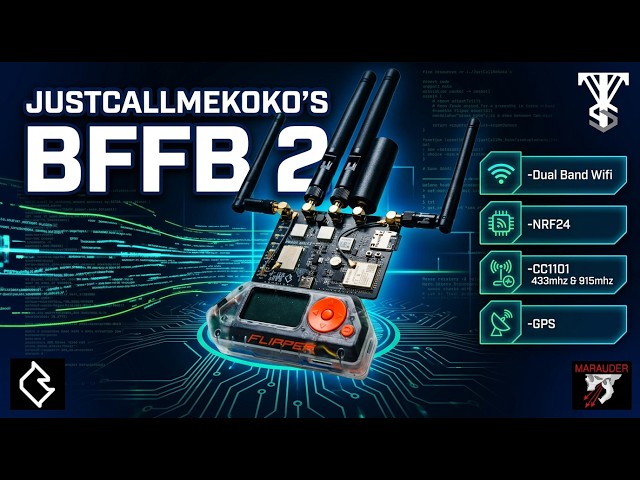 JUSTCALLMEKOKO'S BFFB V2 FLIPPER ZERO BOARD